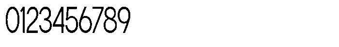Flova Compressed Font OTHER CHARS