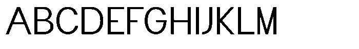 Flova Expanded Font UPPERCASE