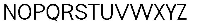 Flova Expanded Font UPPERCASE
