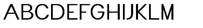 Flova Extended Font UPPERCASE