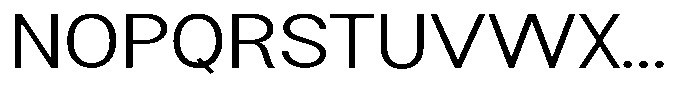 Flova Extended Font UPPERCASE