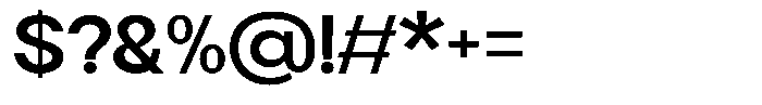 Flova Extra Bold Expanded Font OTHER CHARS