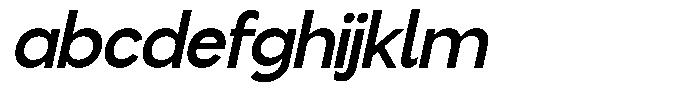 Flova Extra Bold Italic FONT