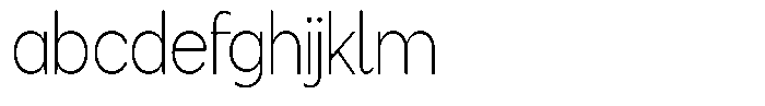 Flova Extra Light Condensed FONT
