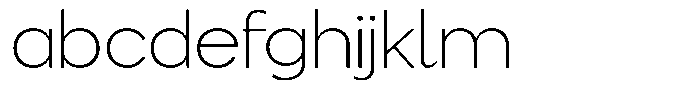 Flova Extra Light Expanded FONT