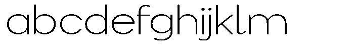 Flova Extra Light Extended FONT