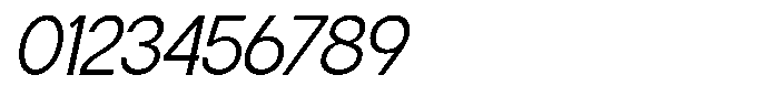 Flova Italic Font OTHER CHARS
