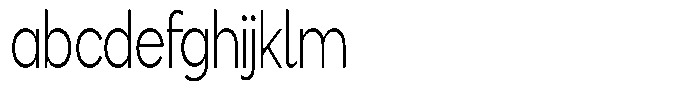 Flova Light Compressed FONT