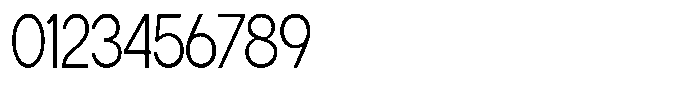 Flova Light Condensed Font OTHER CHARS