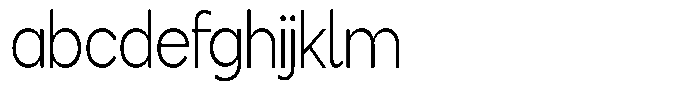 Flova Light Condensed FONT