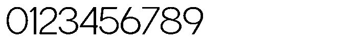 Flova Light Expanded Font OTHER CHARS
