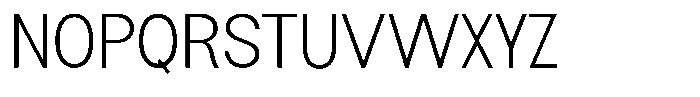Flova Light Font UPPERCASE