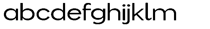 Flova Medium Extended FONT