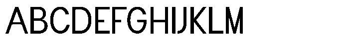 Flova Medium Font UPPERCASE