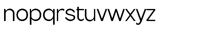 Flova Regular Font LOWERCASE