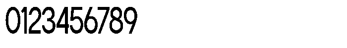Flova Semi Bold Compressed Font OTHER CHARS
