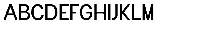 Flova Semi Bold Font UPPERCASE
