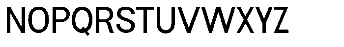 Flova Semi Bold Font UPPERCASE