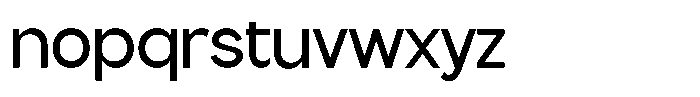 Flova Semi Bold Font LOWERCASE