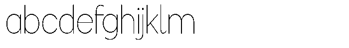 Flova Thin Condensed FONT