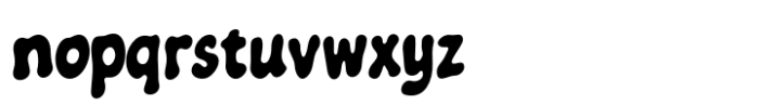 Flowbiz Regular Solid Font LOWERCASE
