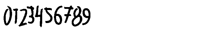 Flowbrush Font OTHER CHARS