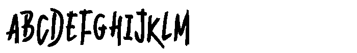 Flowbrush Font UPPERCASE