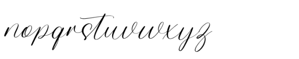 Flower Estates Regular Font LOWERCASE