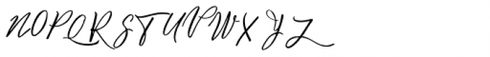 Flower power script Regular Font UPPERCASE