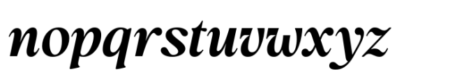 Flowers Of Nineties Smbold Italic Font LOWERCASE