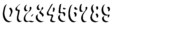 Flowie Shadow Font OTHER CHARS