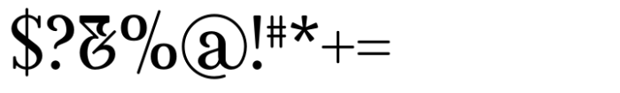 Flowrite Regular 5 Font OTHER CHARS