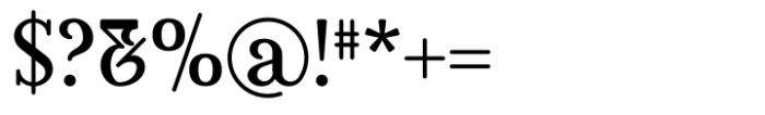 Flowrite Regular 6 Font OTHER CHARS