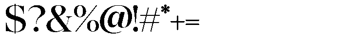 Flowsky Regular Font OTHER CHARS