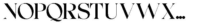 Flowsky Regular Font UPPERCASE