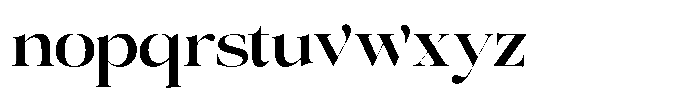Flowsky Regular Font LOWERCASE