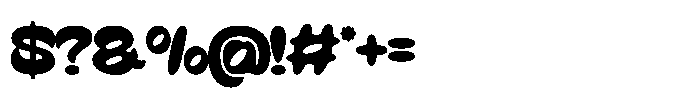 Flowtica Font OTHER CHARS