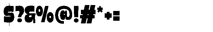 Flowy Psyche Regular Font OTHER CHARS