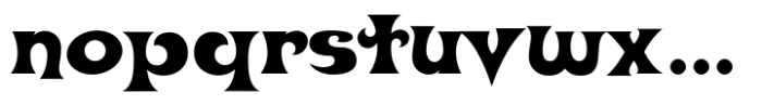 Fluffenhaus Font LOWERCASE