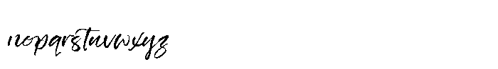 Fluffy Batter Italic Font LOWERCASE