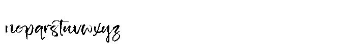 Fluffy Batter Regular Font LOWERCASE