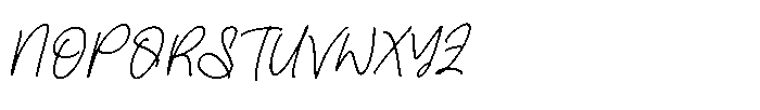 Fluffy Bloom Italic Font UPPERCASE