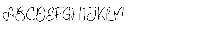Fluffy Bloom Regular Font UPPERCASE