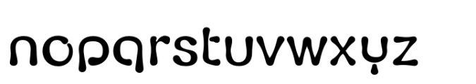 Fluid Medium Font LOWERCASE