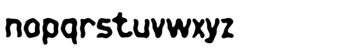 Fluidity Style 2 Font LOWERCASE