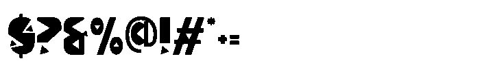 Flumbo Quirky Font OTHER CHARS