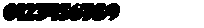 Flury Muffin Extrude Font OTHER CHARS
