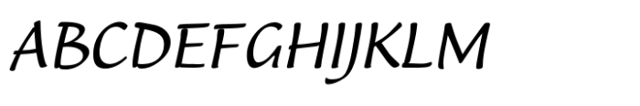 Flute Regular Font UPPERCASE