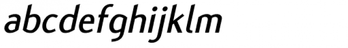 Flux Bold Italic Font LOWERCASE