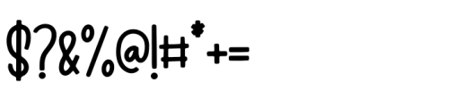 Flying Foxes Regular Font OTHER CHARS